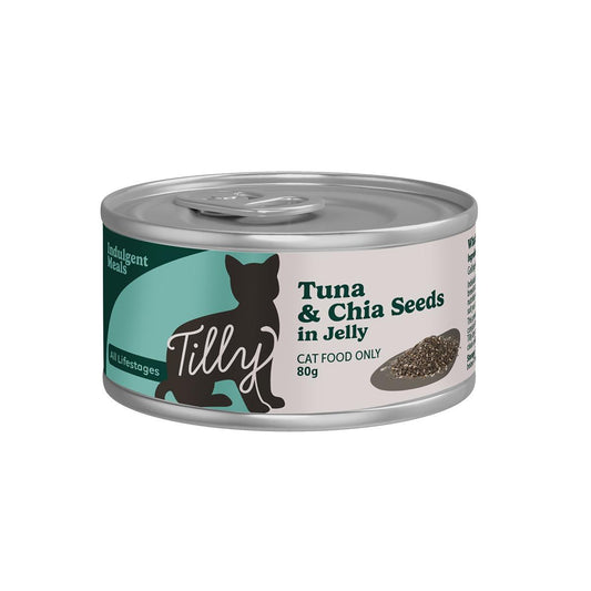 Tilly Indulgent Meals Tuna & Chia Seeds in Jelly Wet Cat Food