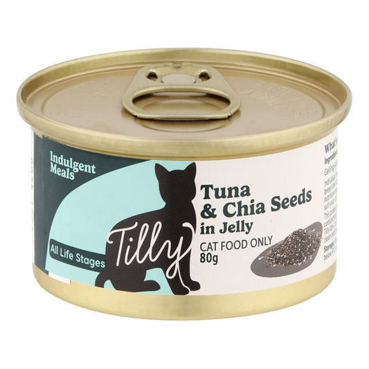 Tilly Indulgent Meals Tuna & Chia Seeds in Jelly Wet Cat Food