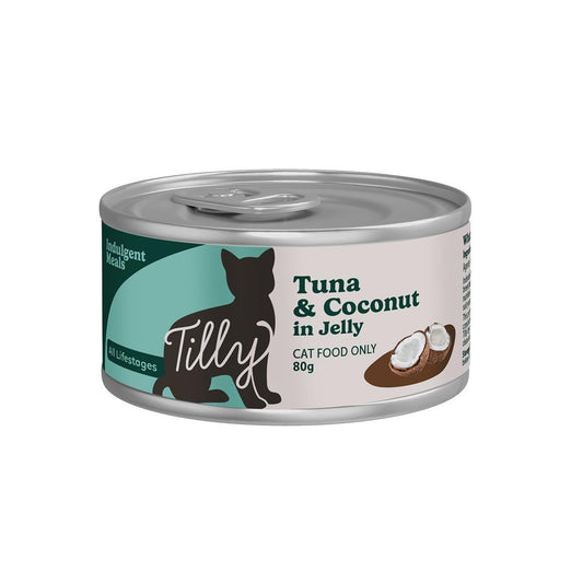 Tilly Indulgent Meals Tuna & Coconut in Jelly Wet Cat Food
