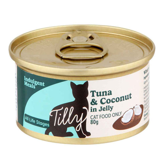 Tilly Indulgent Meals Tuna & Coconut in Jelly Wet Cat Food