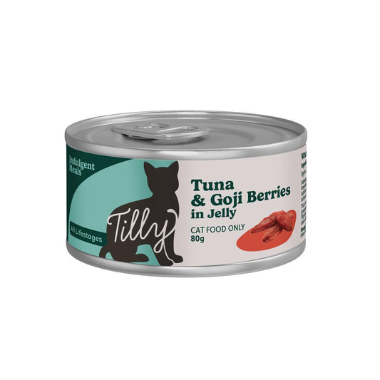 Tilly Indulgent Meals Tuna & Goji Berries in Jelly Wet Cat Food