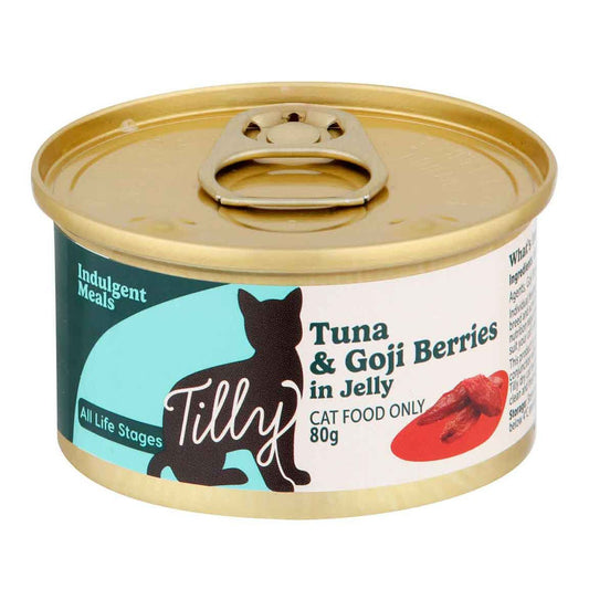 Tilly Indulgent Meals Tuna & Goji Berries in Jelly Wet Cat Food
