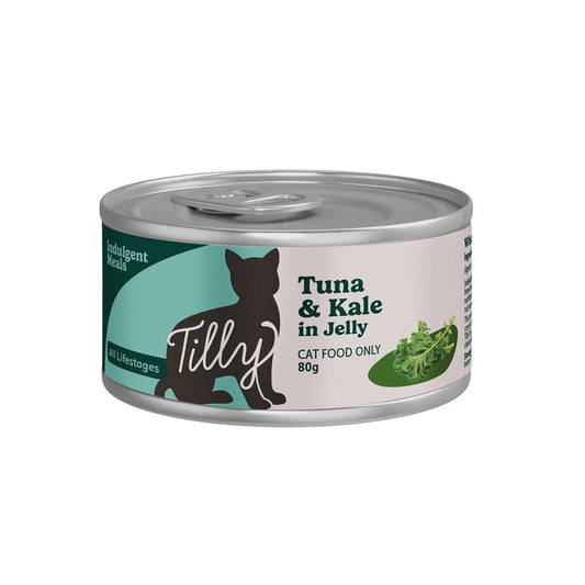 Tilly Indulgent Meals Tuna & Kale in Jelly Wet Cat Food