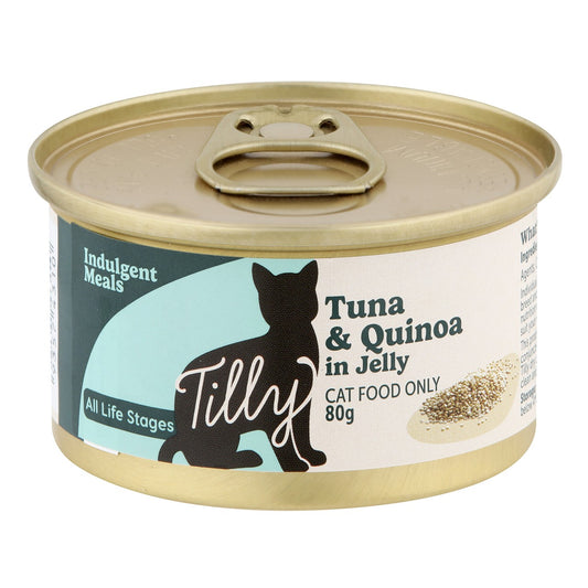 Tilly Indulgent Meals Tuna & Quinoa in Jelly Wet Cat Food