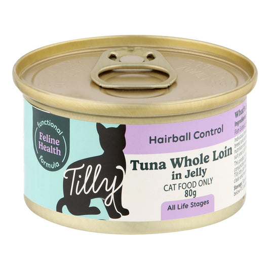 Tilly Hairball Control Tuna in Jelly Wet Cat Food