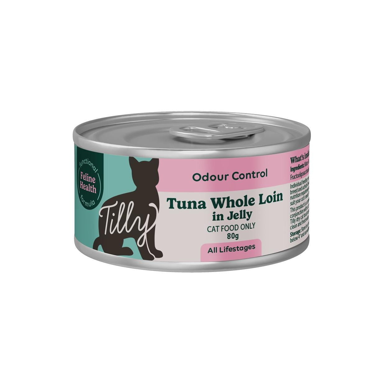 Tilly Odour Control Tuna in Je lly Wet Cat Food