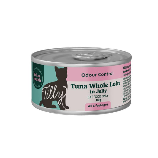 Tilly Odour Control Tuna in Je lly Wet Cat Food