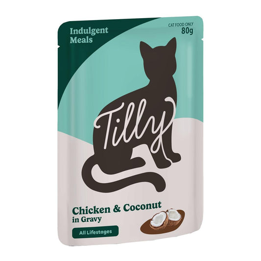 Tilly Indulgent Meals Chicken & Coconut in Gravy Wet Cat Food