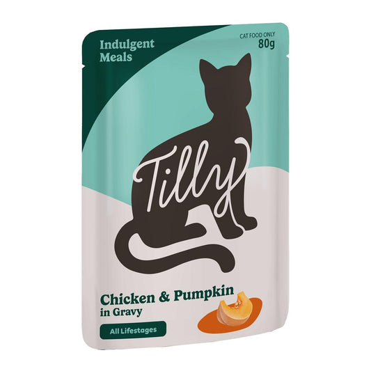 Tilly Indulgent Meals Chicken & Pumpkin in Gravy Wet Cat Food