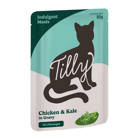 Tilly Indulgent Meals Chicken & Kale in Gravy Wet Cat Food