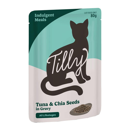 Tilly Indulgent Meals Tuna & Chia Seeds in Gravy Wet Cat Food
