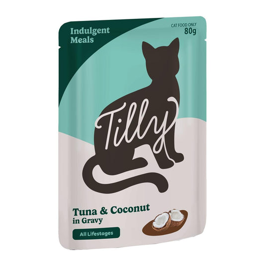Tilly Indulgent Meals Tuna & Coconut in Gravy Wet Cat Food