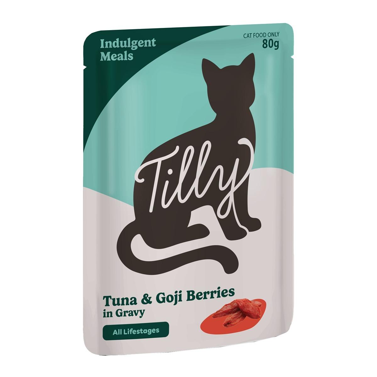 Tilly Indulgent Meals Tuna & Goji Berries in Gravy Wet Cat Food