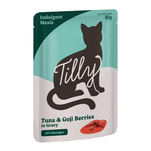 Tilly Indulgent Meals Tuna & Goji Berries in Gravy Wet Cat Food