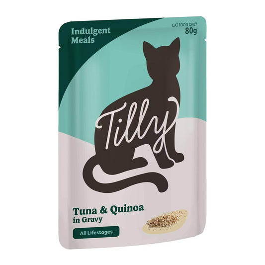 Tilly Indulgent Meals Tuna & Quinoa in Gravy Wet Cat Food