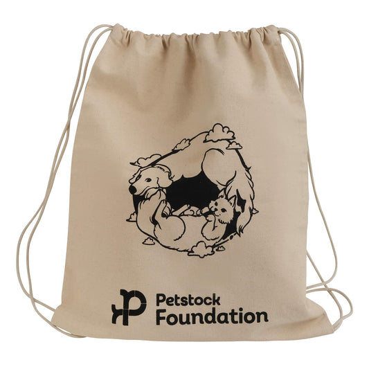 Petstock Foundation Drawstring Bag