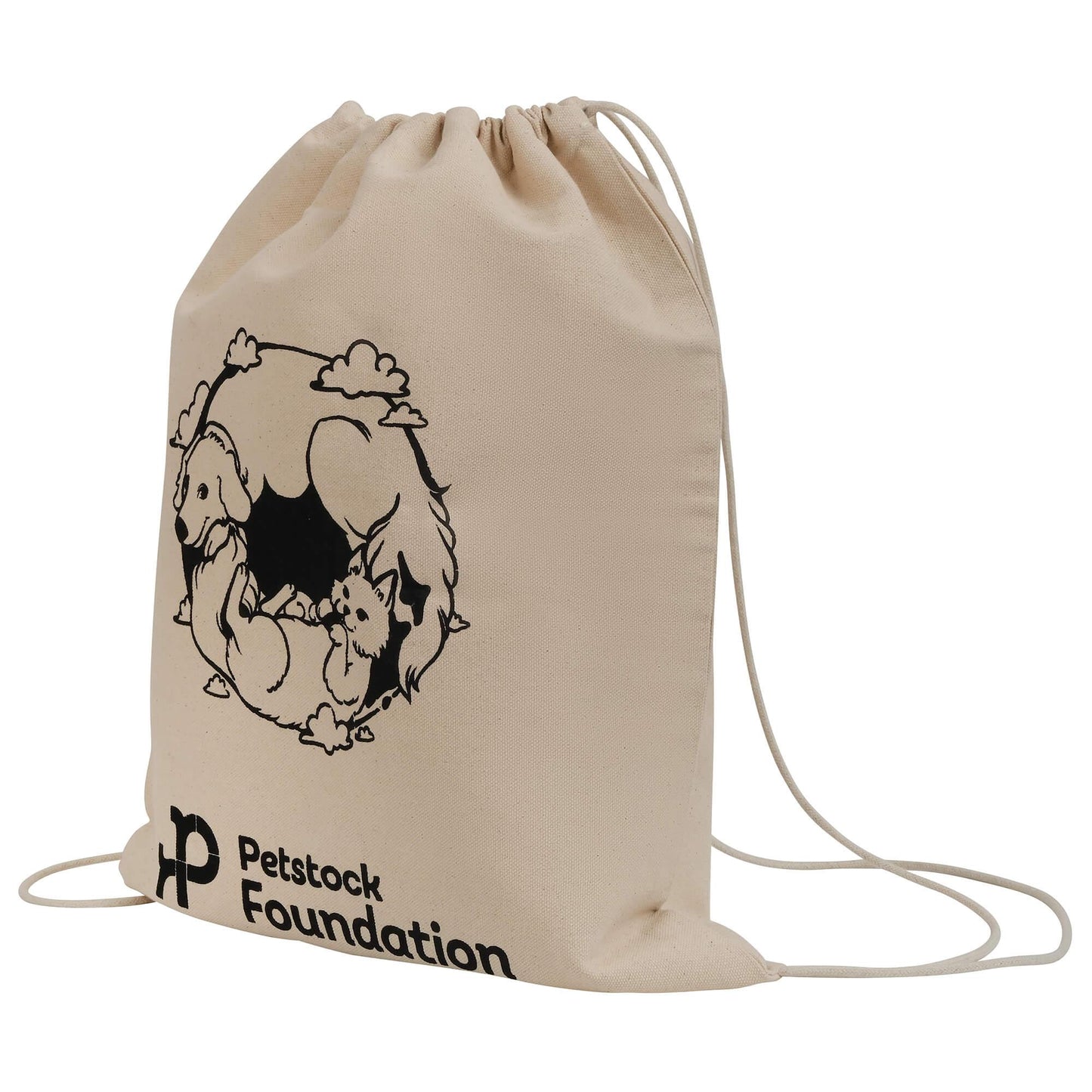 Petstock Foundation Drawstring Bag