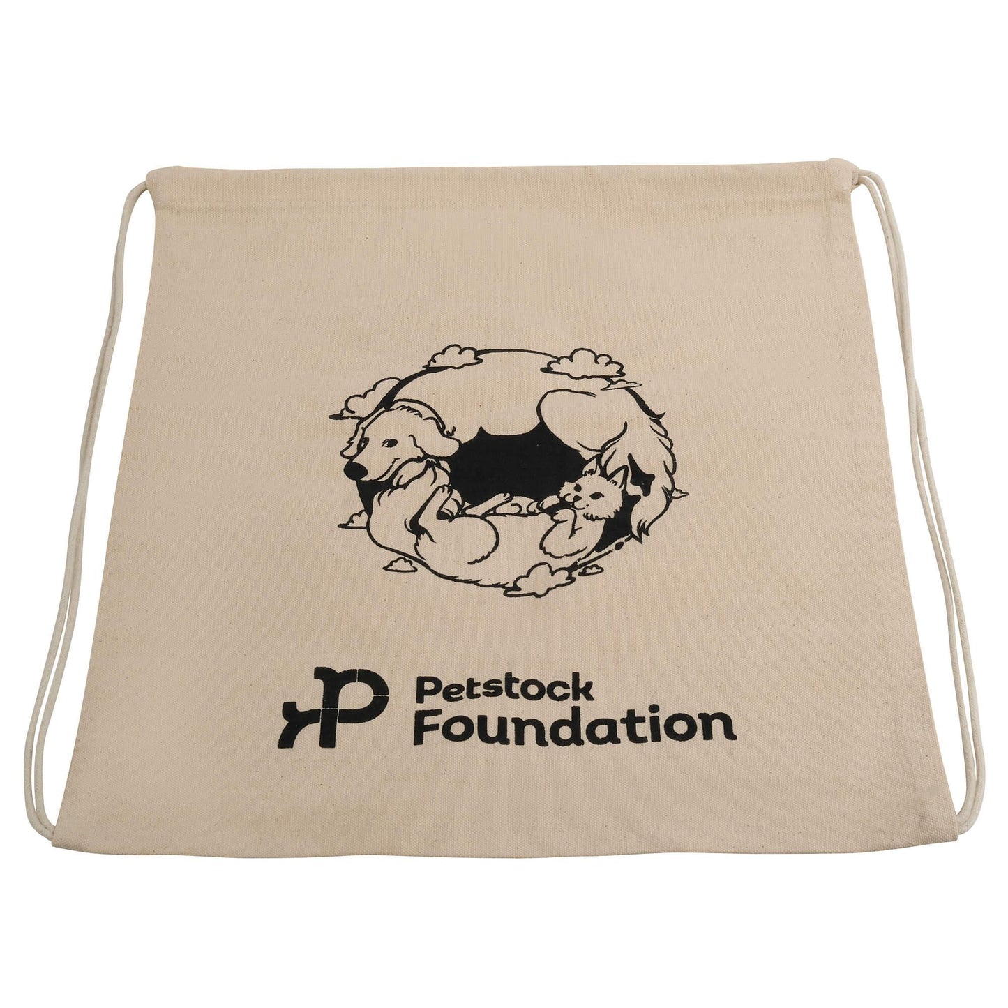Petstock Foundation Drawstring Bag