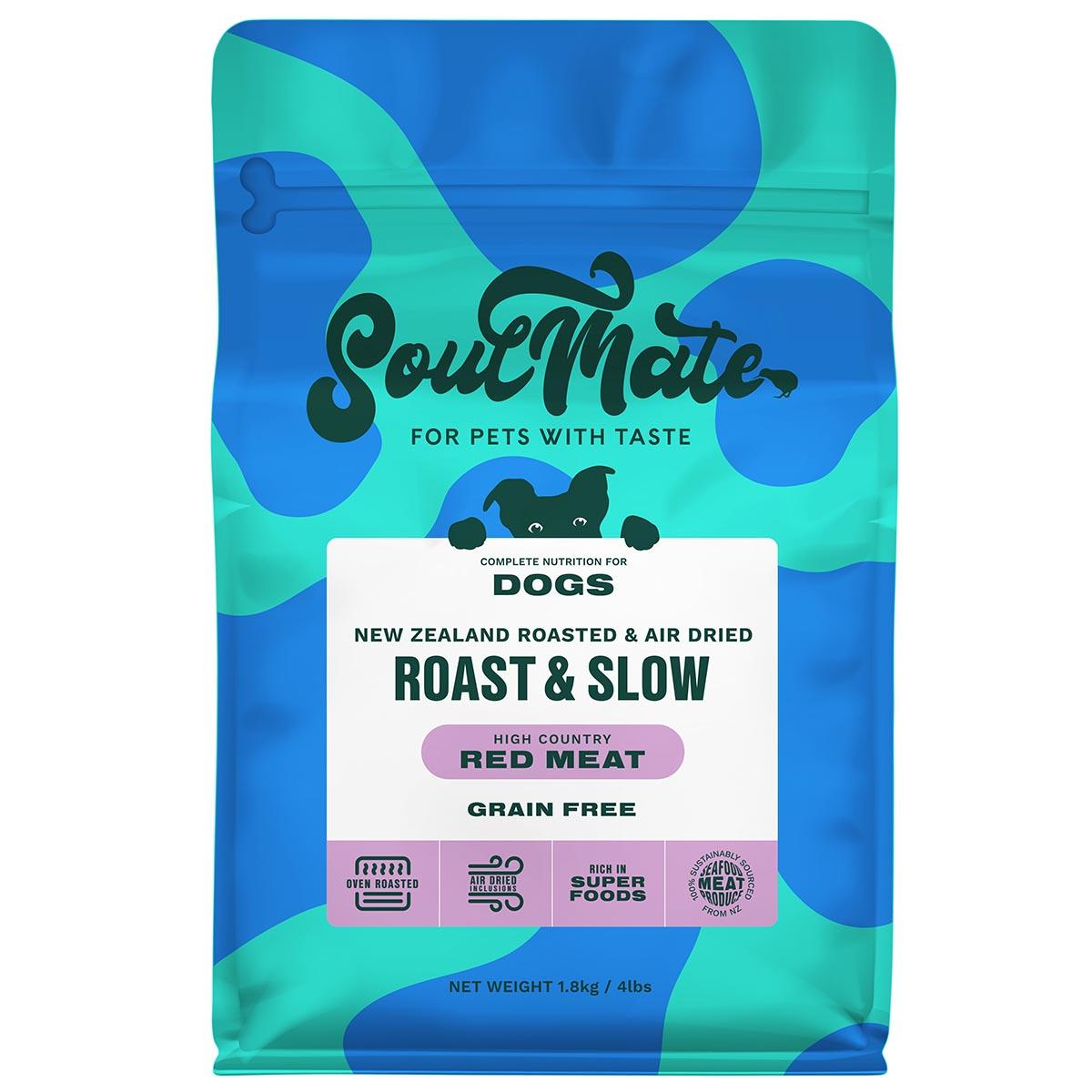 SoulMate Roast & Slow High Country Red Meat Baked and Air Dried Dog Food