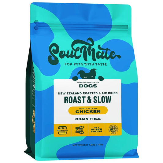 SoulMate Roast & Slow North Island Chicken Baked and Air Dried Dog Food