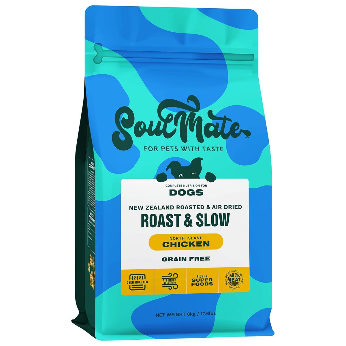 SoulMate Roast & Slow North Island Chicken Baked and Air Dried Dog Food