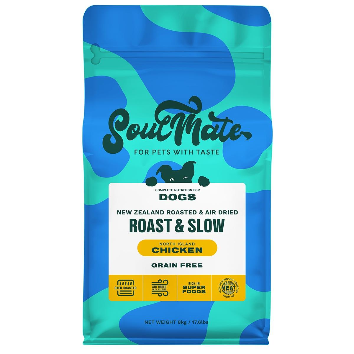 SoulMate Roast & Slow North Island Chicken Baked and Air Dried Dog Food