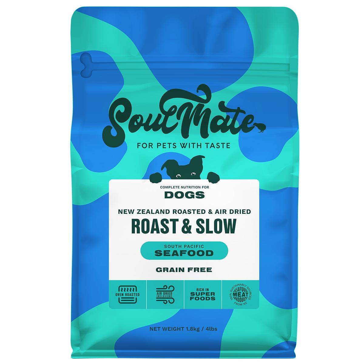 SoulMate Roast & Slow South Pacific Seafood Baked and Air Dried Dog Food