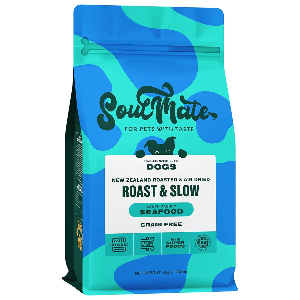 SoulMate Roast & Slow South Pacific Seafood Baked and Air Dried Dog Food