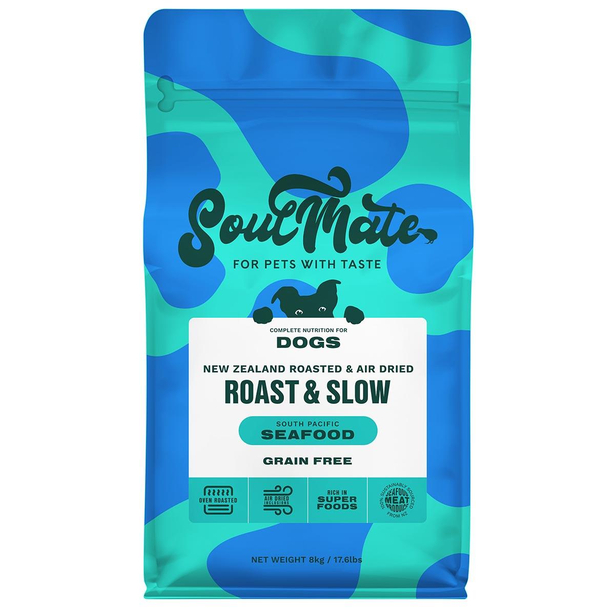 SoulMate Roast & Slow South Pacific Seafood Baked and Air Dried Dog Food