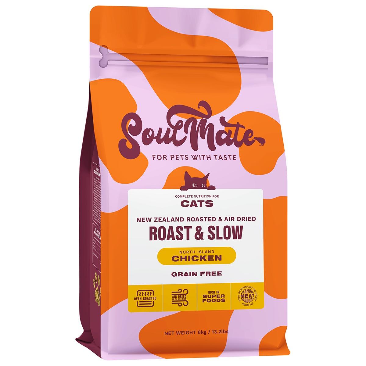 SoulMate Roast & Slow North Island Chicken Baked and Air Dried Cat Food