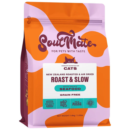 SoulMate Roast & Slow South Pacific Seafood Baked and Air Dried Cat Food