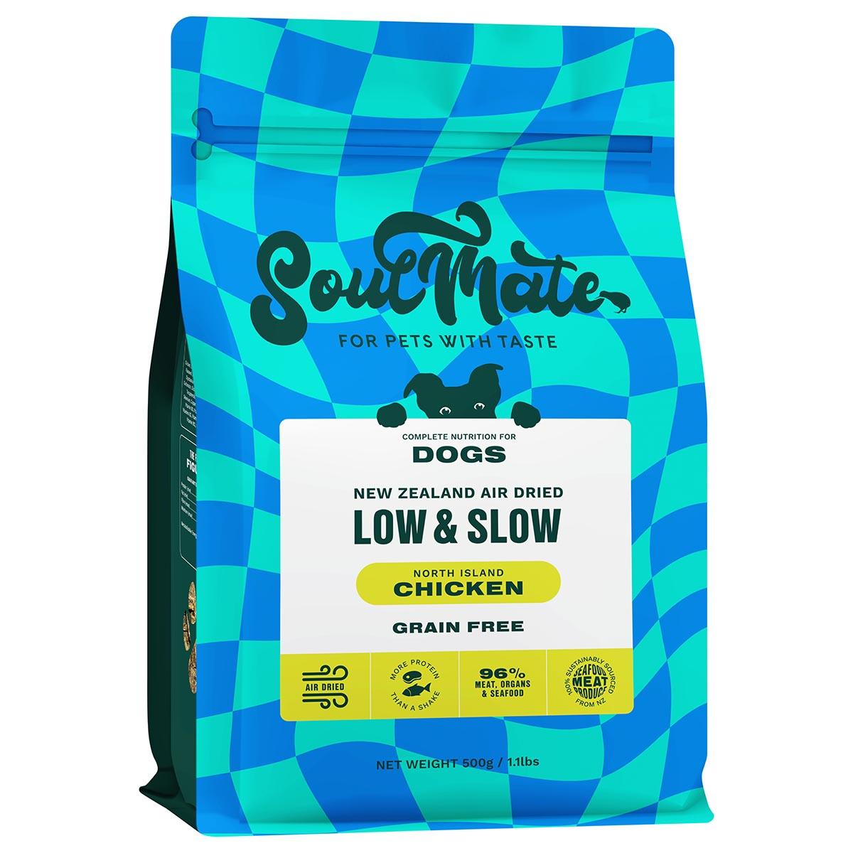 SoulMate Low & Slow North Island Chicken Air Dried Dog Food