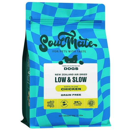 SoulMate Low & Slow North Island Chicken Air Dried Dog Food