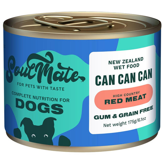 SoulMate Can Can Can High Country Red Meat Wet Dog Food