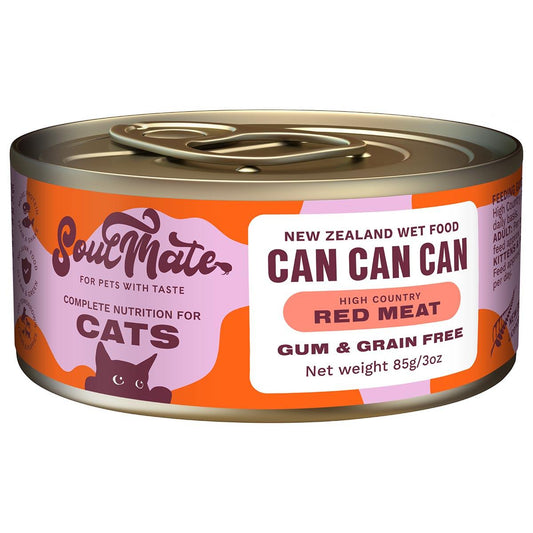 SoulMate Can Can Can High Country Red Meat Wet Cat Food