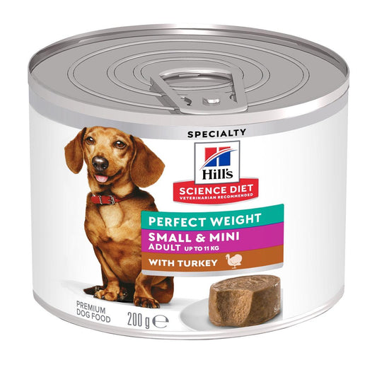 Hill's Science Diet Perfect Weight Small & Mini with Turkey Canned Wet Dog Food