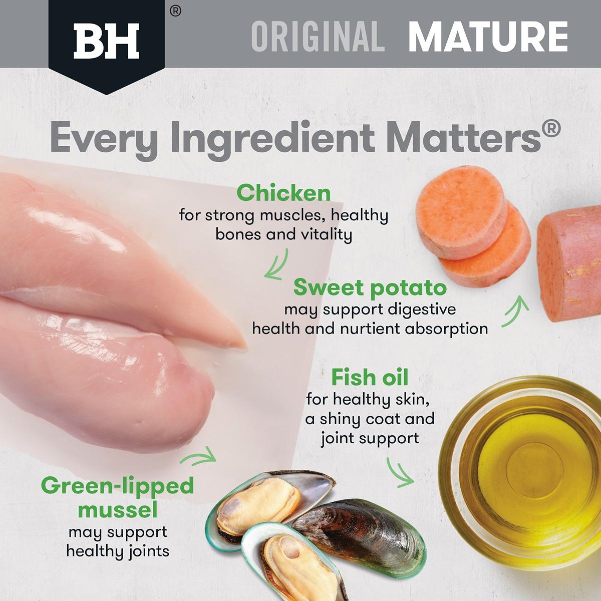 Black Hawk Mature Chicken & Rice Dry Dog Food