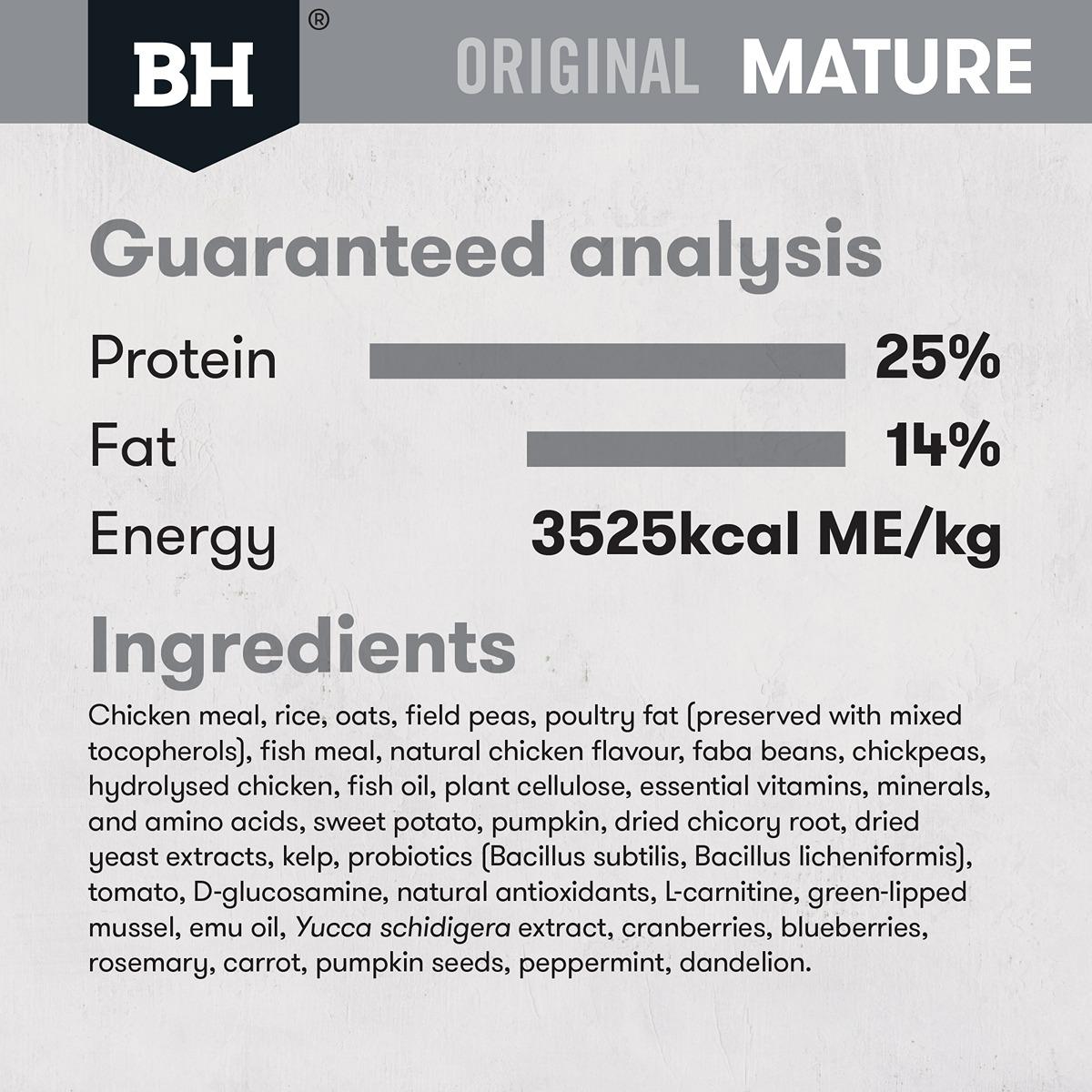 Black Hawk Mature Chicken & Rice Dry Dog Food