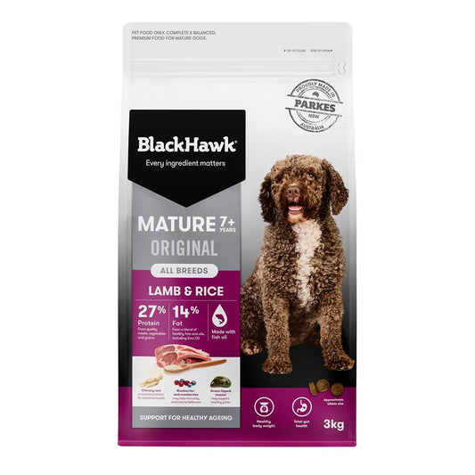 Black Hawk Mature Lamb & Rice Dry Dog Food