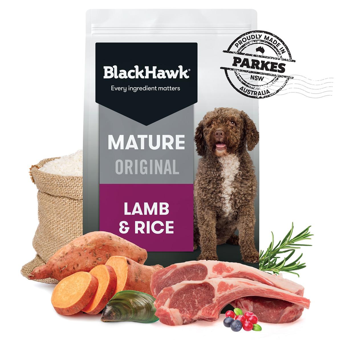 Black Hawk Mature Lamb & Rice Dry Dog Food