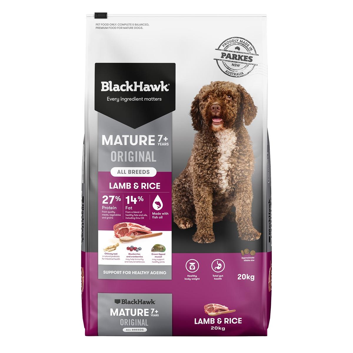 Black Hawk Mature Lamb & Rice Dry Dog Food