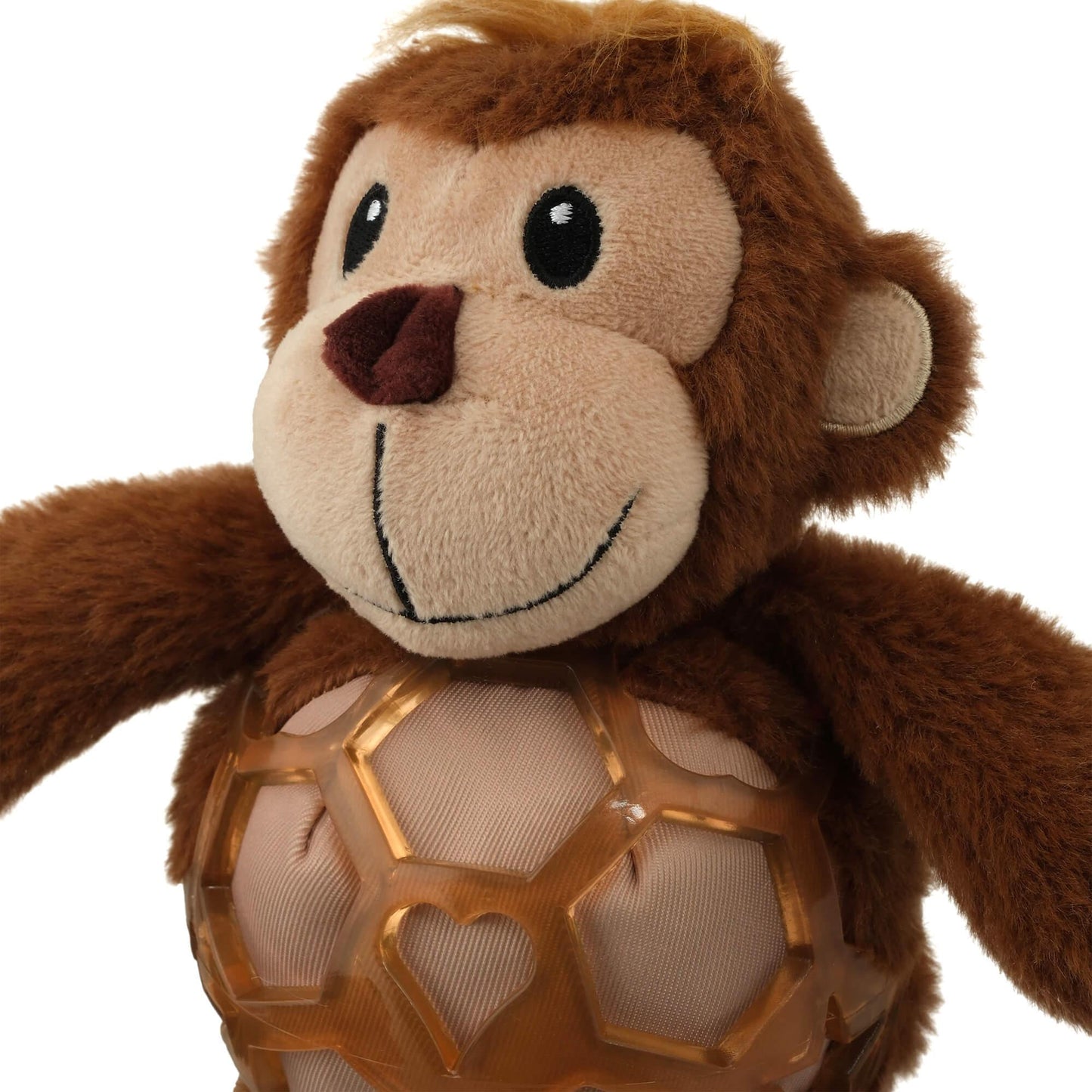 Lexi & Me Monkey Plush & Rubber Dog Toy