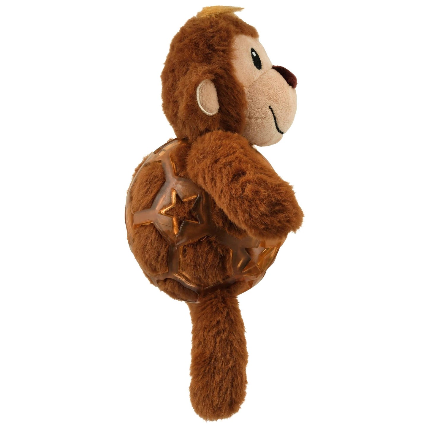 Lexi & Me Monkey Plush & Rubber Dog Toy