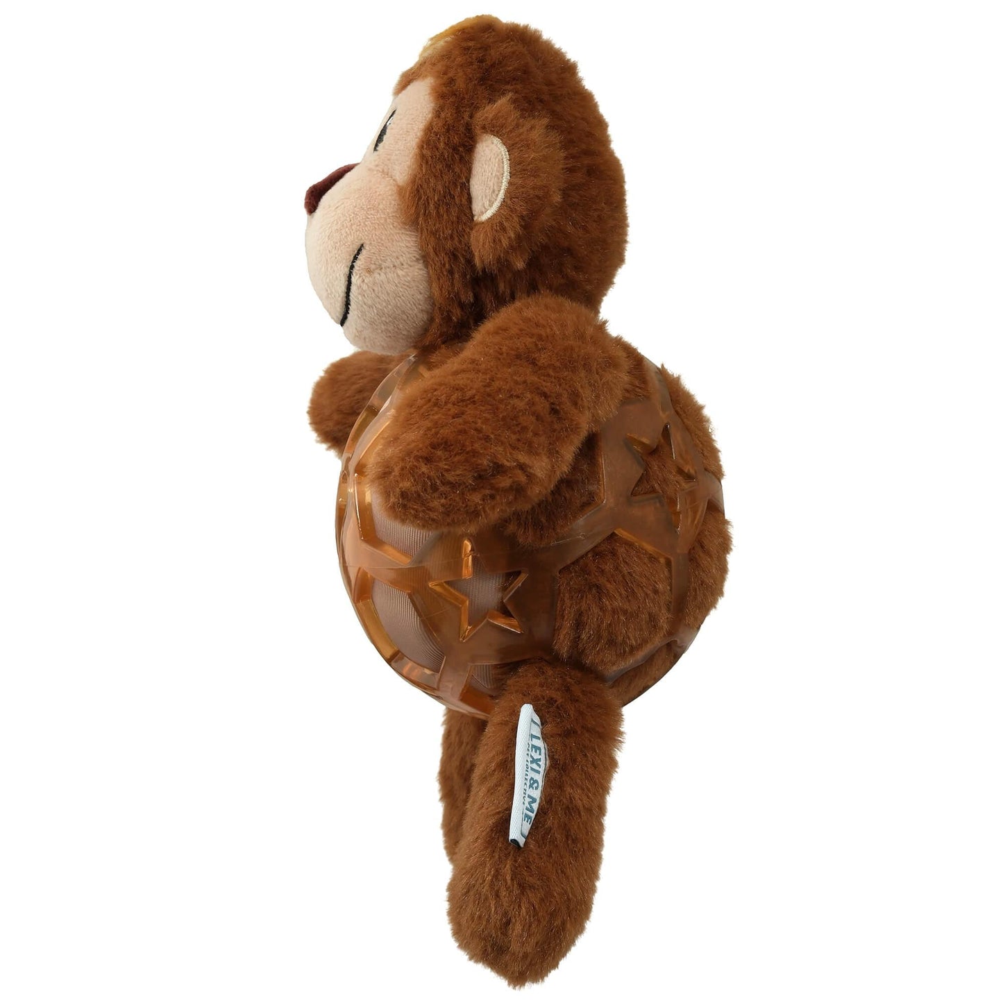 Lexi & Me Monkey Plush & Rubber Dog Toy