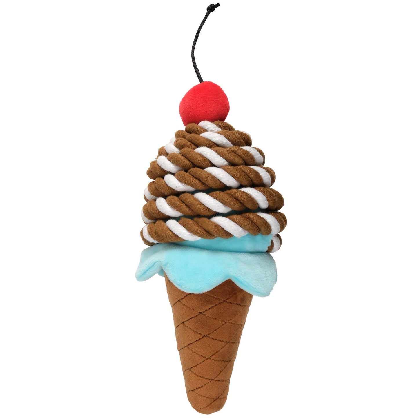 Snack Time Ice-Cream Rope Plush Toy