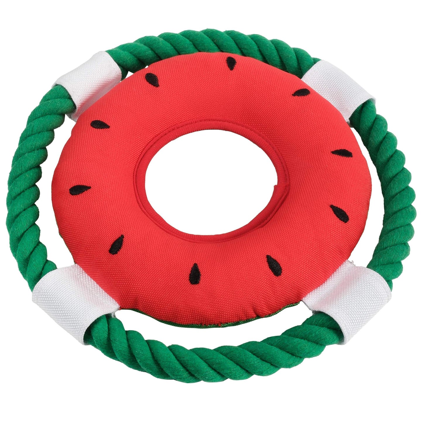 Snack Time Watermelon Flyer Dog Toy