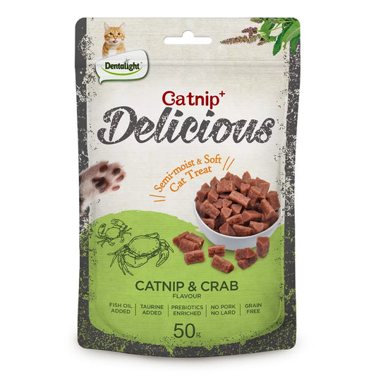 Dentalight Catnip & Crab Cat Treat