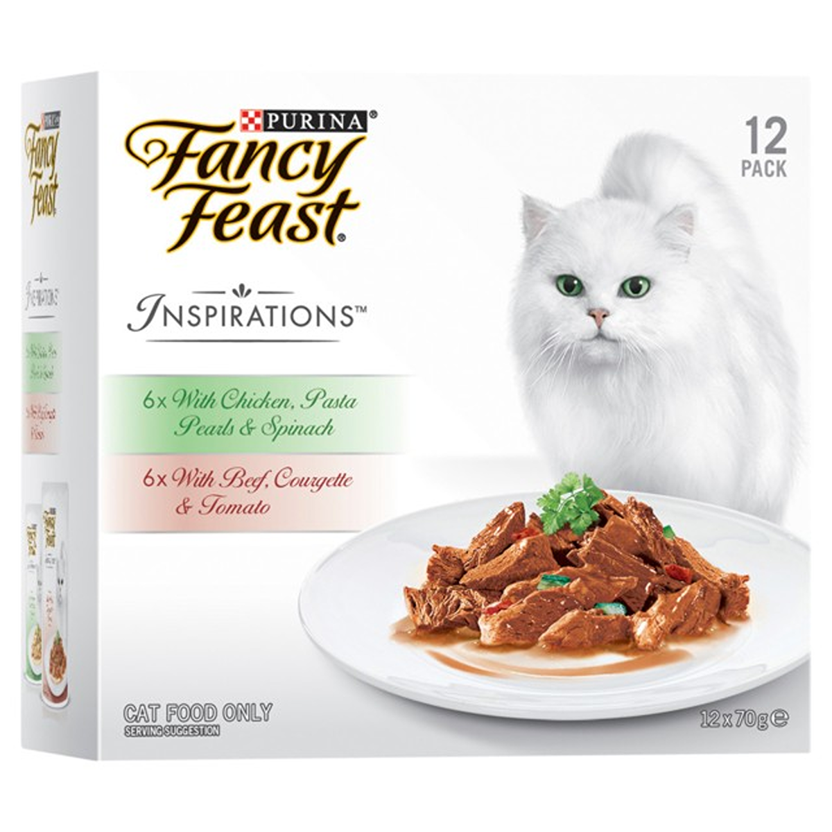 Fancy Feast Inspirations Multipack Chicken & Beef Wet Cat Food