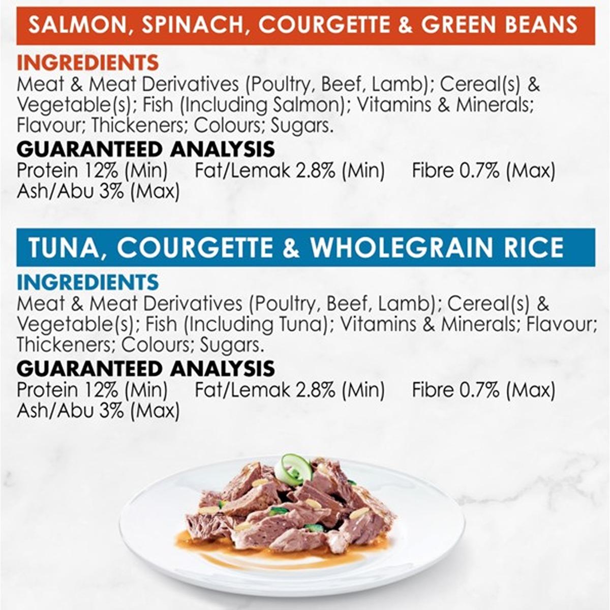 Fancy Feast Inspirations Multipack Salmon & Tuna Wet Cat Food