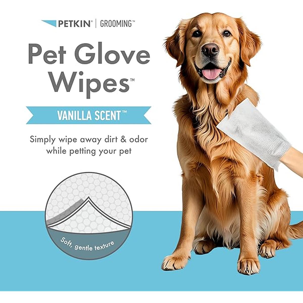Petkin Pet Glove Wipes